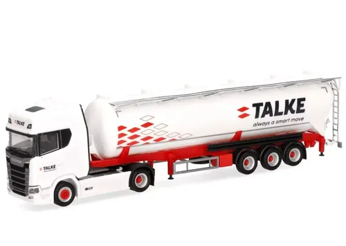 Herpa 318235 Scania CS 20 HD Silo-Sattelzug Talke 1:87 NEU Ovp