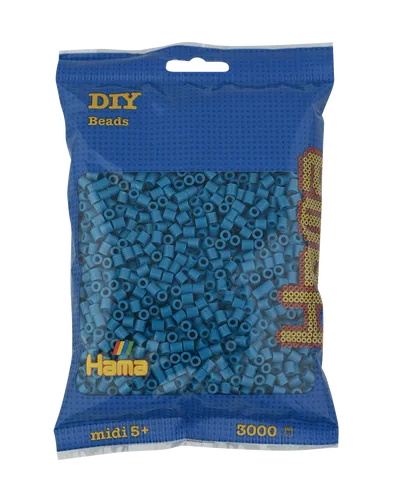 Hama Midi Bügelperlen - Petrol 201-83 Ø 5 mm Hama Perlen Steckperlen Beads 3000