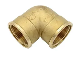 General Fittings - Messing Winkel 1 1/4' 5/4' Dn32 Rohrwinkel Bogen Rohrbogen