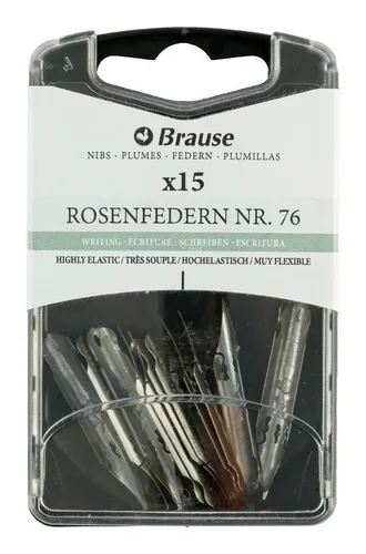 Brause Federn (500 x) (21631681) - Papeterie: Hochwertige Brause Federn für präzises Schreiben und kreative Kalligraphie, ideal für Kunst- und Schreibenthusiasten.
