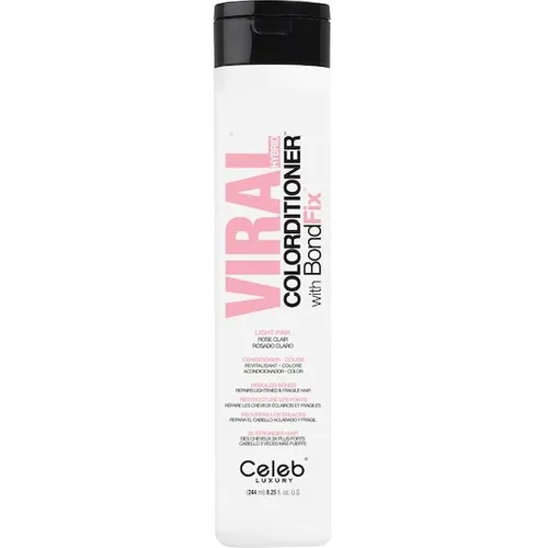 Celeb Luxury Viral Colorditioner Light Pink 244 ml in pink von Celeb Luxury