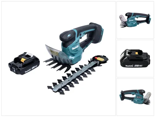 Makita DUM 111 A1X Akku Grasschere 18 V mit 2,0 Ah Akku