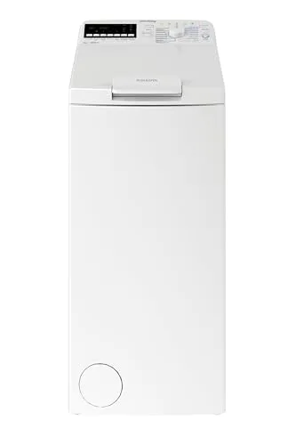 Privileg Waschmaschine Toplader 6kg Rapid Wash - Waschmaschine mit Inverter-Motor für hohe Langlebigkeit, Rapid Wash-Funktion für schnelle Waschgänge unter 59 Minuten, ideal für effiziente Haushalte.