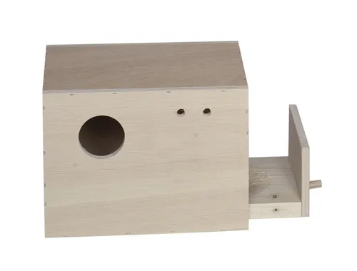 Nobby  Wellensittich Nistkasten20 x 14 x 15 cm Vogel Haus Kasten