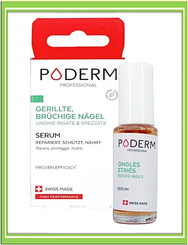 Poderm Gerillte Brüchige Nägel Nagel Serum 8ml
