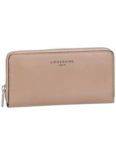Liebeskind Sally Geldbörse aus Leder 19 cm in Braun - Elegante Portemonnaie aus hochwertigem Leder, bietet viel Platz für Karten und Bargeld, ideal für stilbewusste Frauen