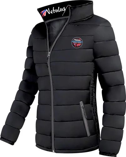 Nebulus Winterjacke TAMMES Damen, warme Outdoorjacke, praktische & vielseitige Übergangs- & Winterjacke, P2185 - Damen, schwarz, M/38