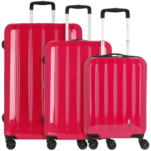 CHECK.IN Trolley-Set London 2.0, 3-TLG. in Beere in lila von CHECK.IN