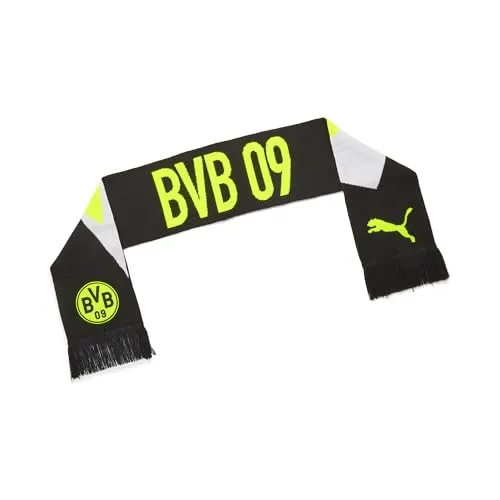 PUMA Unisex Borussia Dortmund Essentials Schal OneSize in schwarz von PUMA