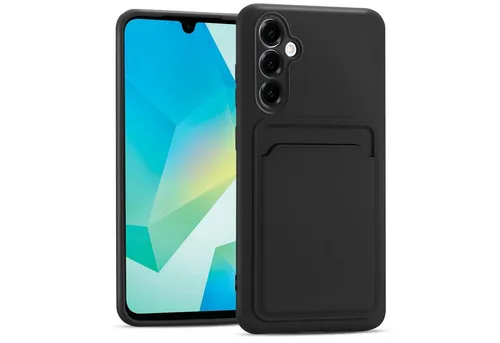 CoolGadget Handyhülle Card Case Handy Tasche für Samsung Galaxy A16 5G 6,7 Zoll, Silikon Slim Schutzhülle mit Kartenfach für Samsung A16 5G Hülle