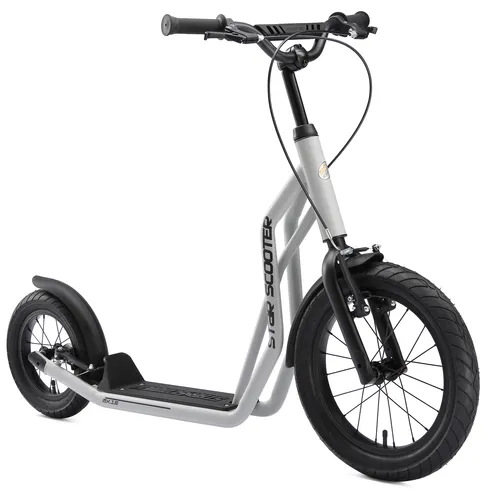 Star-Scooter Cityroller 16 Zoll für Kinder ab 8 Jahren - Höhenverstellbarer City Roller für Jungen und Mädchen, ideal für Cruising im Freien, mit robustem Stahlrahmen und rutschfesten Handgriffen.