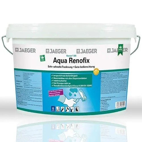 Jaeger Kronen Aqua Renofix 335 weiss 2,5l | Absperrfarbe