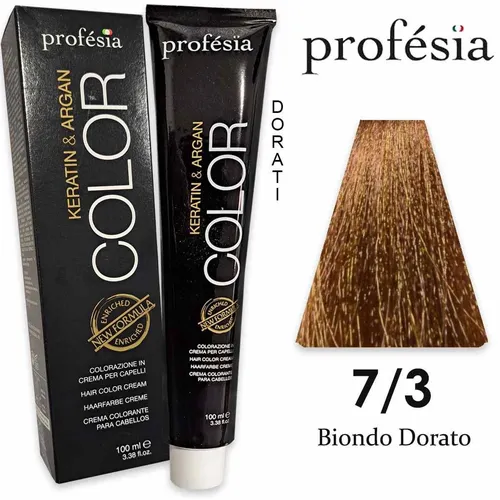 Farbe 7/3 Goldblond Haarfarbe Profesia 100ml