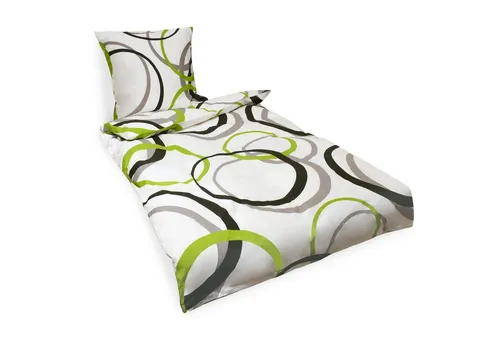 Beautissu Bettwäsche Nina, 2 tlg. Renforcé Set 200x135cm aus Baumwolle - Bettwäsche-Set aus 100% Baumwolle, temperatur- und feuchtigkeitsausgleichend, ideal für Allergiker, atmungsaktiv und strapazierfähig mit modernem Print.