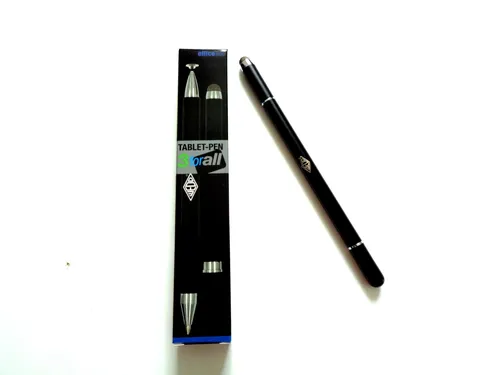 WEDO Eingabestift Universal 3-in-1 schwarz Touchpen Kugelschreiber&Disc-Spitze