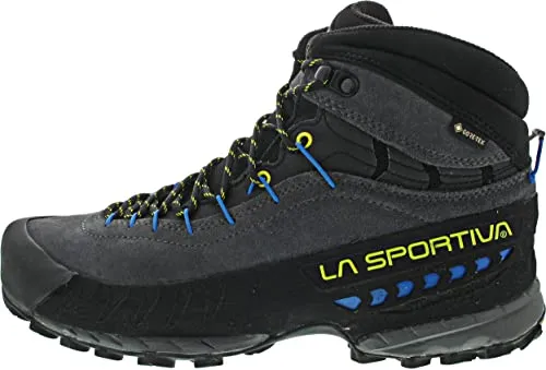 LA SPORTIVA M Tx 4 Mid GTX Schwarz - Hochwertiger Herren-Wanderschuh - Wasserdichter, atmungsaktiver Gore-Tex Herren-Wanderschuh für Bergsteigen und Trekking, ideal für jedes Wetter und Outdoor-Abenteuer.