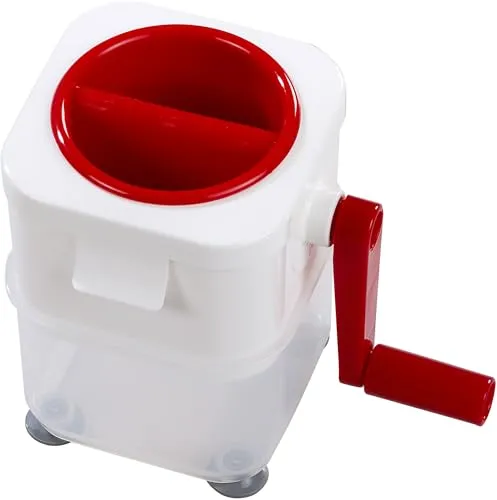 Rigamonti Eiszerkleinerer „N'ice Grater“ — Manuelle EIS- und Granita-Mühle — einfach zu bedienen und zu reinigen — perfekt für Cocktails und Desserts — Einzelverpackung