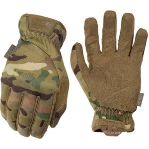 Mechanix Arbeitshandschuhe Fasfit Multicam, Kunstleder, braun-grün, Größe 11 / XXL