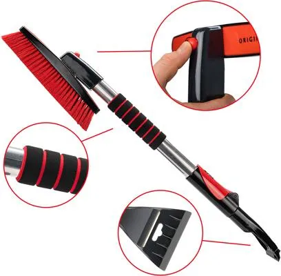 Heyner Eiskratzer SnowStar XL PRO 995210 - Autoreinigung & Pflege, XL-Kratzer mit ergonomischem Griff für müheloses Eiskratzen und optimale Sicht bei winterlichen Bedingungen.