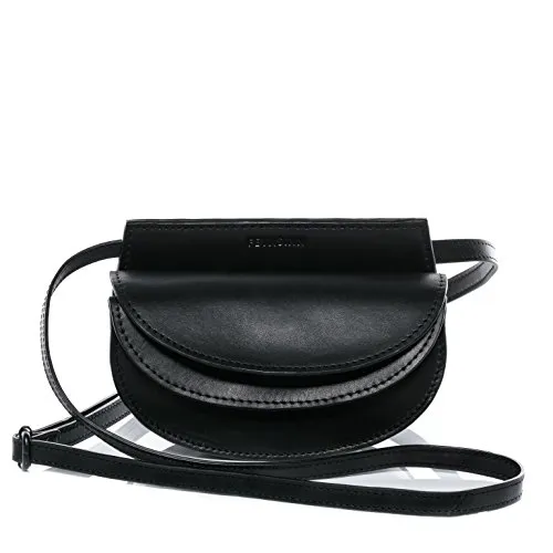 FEYNSINN Umhängetasche MARVI - Echt Leder Hip Bag - Umhängetasche aus hochwertigem Leder, ideal für Damen. Mit abnehmbarem Schultergurt und praktischem Magnetverschluss, perfekt für den Alltag.