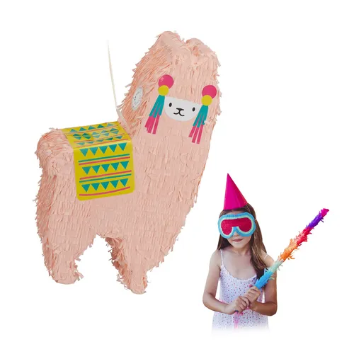 Lama Pinata 50 cm von Relaxdays