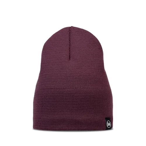 Buff®| Knitted & Fleece Mütze Männlich Weiblich Erwachsene, Extreme Kälte, Praktisch, Vielseitig, Modisch, Wärmedämmung, Komfortabel, Einheitsgröße, Rot