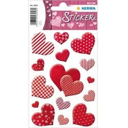 Herma Sticker DECOR Blumen Blümchenherzen 3 Bl