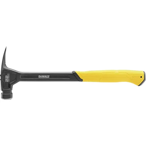 DEWALT DWHT51005-0 Klauenhammer 624 g - Hochwertiger Klauenhammer mit 624 g für präzise Arbeiten, ideal für Profis und Heimwerker – robust und langlebig.