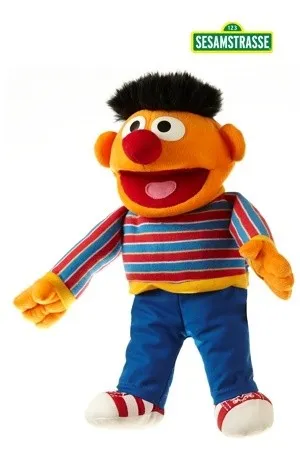 LIVING PUPPETS HANDPUPPE SESAMSTRASSE ERNIE S700 - Handpuppe von Ernie aus der Sesamstraße, ideal für kreative Spielstunden und zur Förderung der Sprachentwicklung bei Kindern.