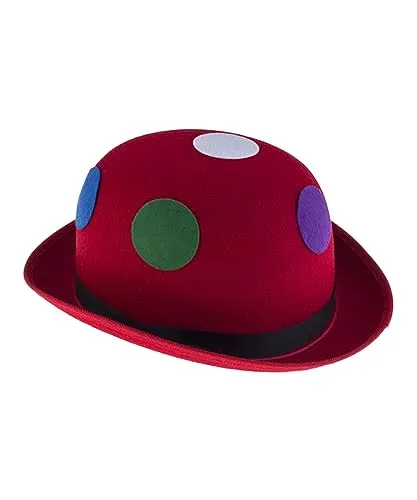 Karneval Klamotten Melone Clown groß rot