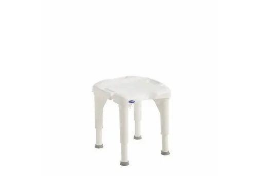 Invacare Hygienehocker Aquatec I-Fit - Behinderten-Bedarf, stabiler Hygienehocker ohne Rückenlehne für mehr Bewegungsfreiheit und Sicherheit im Badezimmer