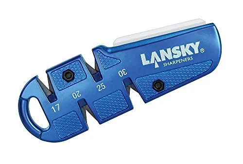 Lansky 290009 Quad Sharp Jagd- / Outdoormesser, Blau, 0, NULL, QSHARP