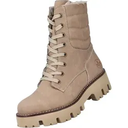 Rieker Damen Combat Boots Y3330 in beige von Rieker