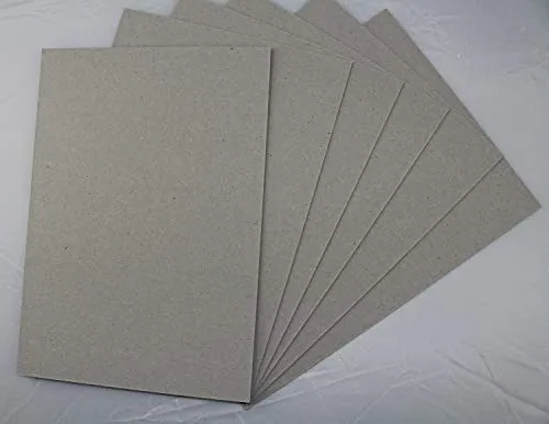 Stück Buchbinderpappe Graukarton Format DIN A6 (105 x 148 mm) 1,50mm starke Graupappe Sonderformate des Kartons ist auf Anfrage möglich 100