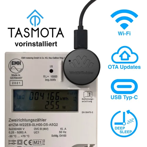 WattWächter Wi-Fi/USB Gen.2 | Smart Meter mit IR Lesekopf