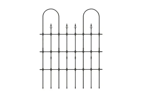 COSTWAY Rankgitter 146 x 186 cm – Robuste Rankhilfe für Garten - Robustes Garten-Spalier aus PE-beschichtetem Metall, ideal für Kletterpflanzen. Bietet optimalen Platz für Pflanzen und fördert deren Wachstum durch gute Luftzirkulation. Verleihen Sie Ihrem Außenbereich Eleganz!