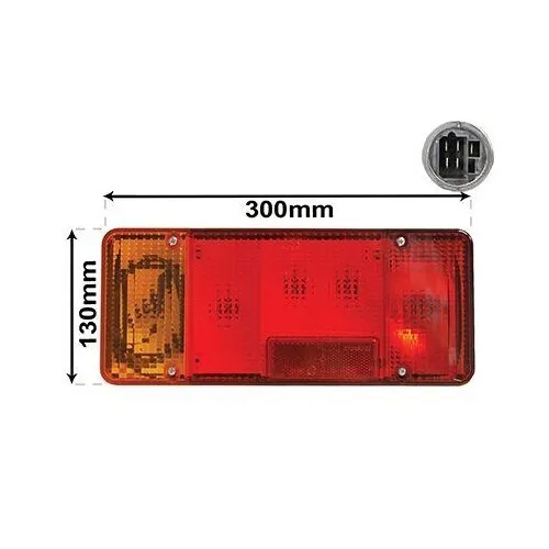 Van Wezel Heckleuchte 2810925