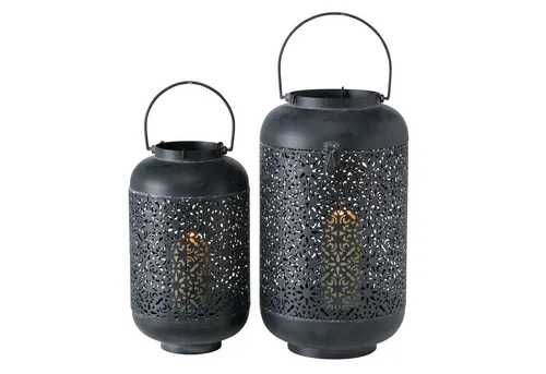 BOLTZE Kerzenständer Schwarz von BOLTZE