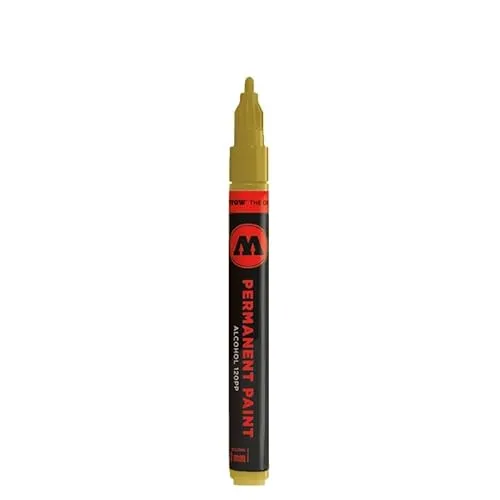 Molotow 120 PP Marker – 2 mm Permanent-Tintenstift (gold)
