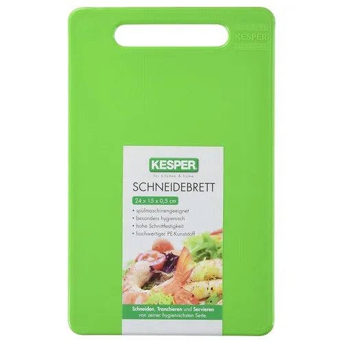 Kesper Brettchen Kunststoff 24x15cm grün