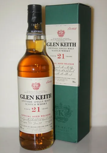 Glen Keith 21y 43% OA Special Aged Release 10.06.2019 Batch GK/001 Nr 14178 0.7L