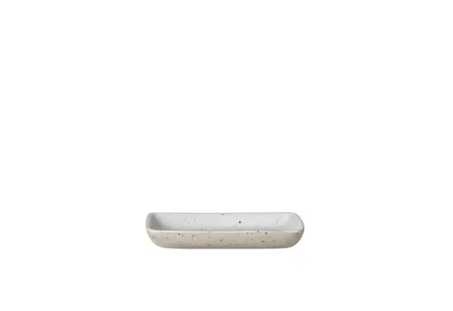 blomus Snackschale -SABLO- Snack Teller: Ein Blickfang für jede Tafel, Steingut, Robust, Langlebig, Unikat, Spülmaschinengeeignet, Mikrowellengeeignet