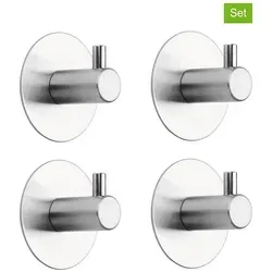 Tiger 4er-Set Edelstahl-Wandhaken 