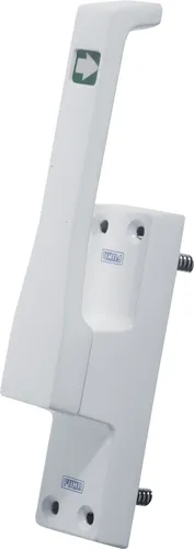 Türtreibriegel 970 DIN links weiß Leichtmetall