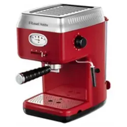 Russell Hobbs Espressomaschine Siebträgermaschine Retro Rot