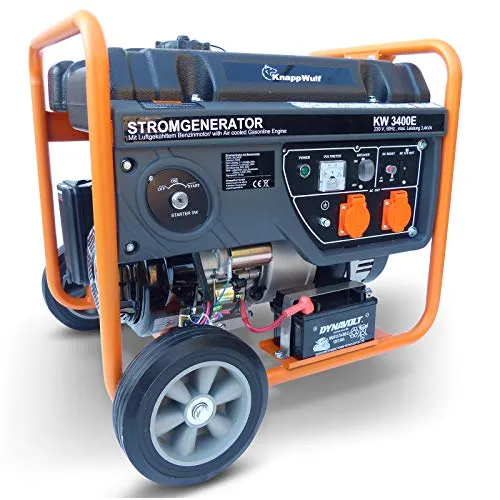 KnappWulf Generator KW3400 mit Elektro Starter