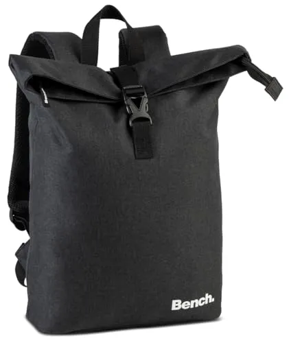 Ragusa-Trade Bench Classic Mini Rolltop Rucksack – Vielseitiger Daypack für Damen & Herren