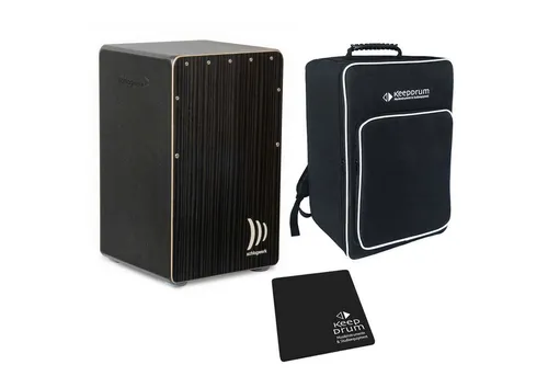 Schlagwerk CP91 Cajon mit Sitzpad und Tasche - Percussion: Ideal für Einsteiger, handgefertigte Cajon mit Anti-Rutsch-Sitzfläche und hervorragendem Klang, inklusive Tasche und Sitzpad für optimalen Komfort.