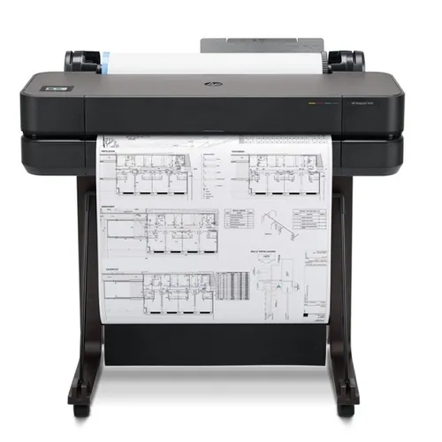 HP DesignJet T630 Großformatdrucker mit 100 € Cashback - Kompakter Tintenstrahldrucker für A1-Formate, bietet schnelle Druckgeschwindigkeit von 30 Sek./Seite und integrierte Sicherheit mit HP Wolf Essential Security.