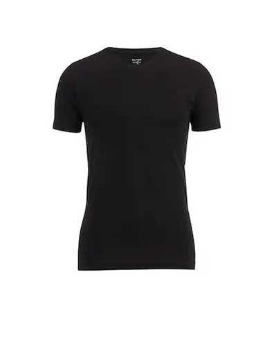 OLYMP Herren T-Shirt Langarm Level.Five, Einfarbig, Body fit, Schwarz 68, XL - T-Shirts für Herren, körperbetonte Passform in elegantem Schwarz, perfekt für einen smarten Look im Alltag oder im Büro.